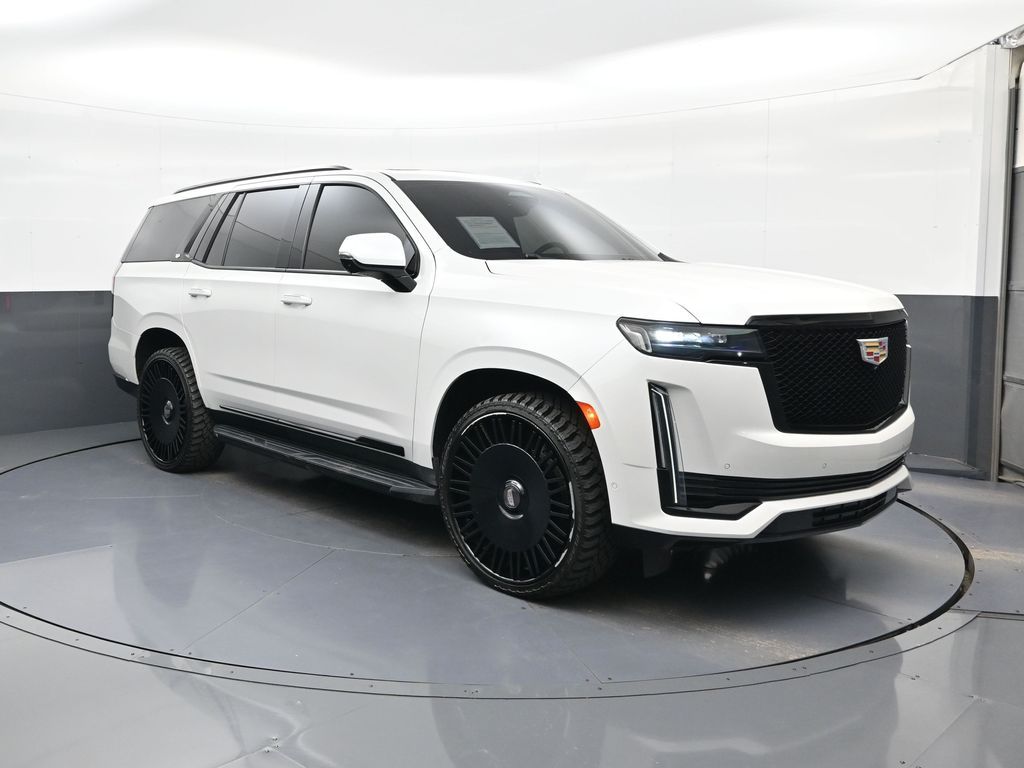 Crystal White 2021 Cadillac Escalade SUV / Crossover Four-Wheel Drive