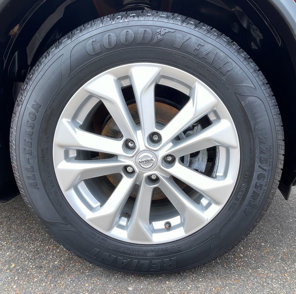 2016 Nissan Rogue SV Red at DeMontrond Gulf Freeway