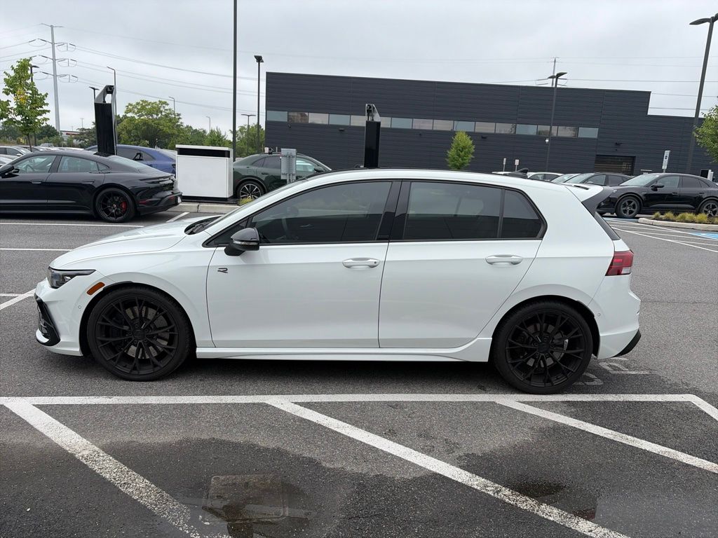 White 2025 Volkswagen Golf R Hatchback All-Wheel Drive 7-Speed Dual Clutch