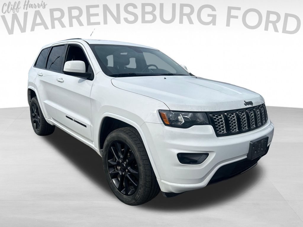 Bright White Clearcoat 2020 Jeep Grand Cherokee SUV / Crossover Four-Wheel Drive 8-Speed Automatic