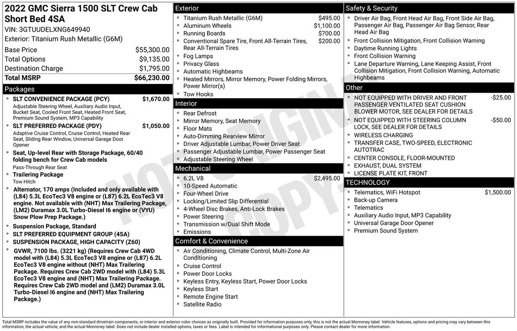 Used Car 2022 Gmc Sierra 1500  Slt For Sale Under $40,000 In Austin, Texas