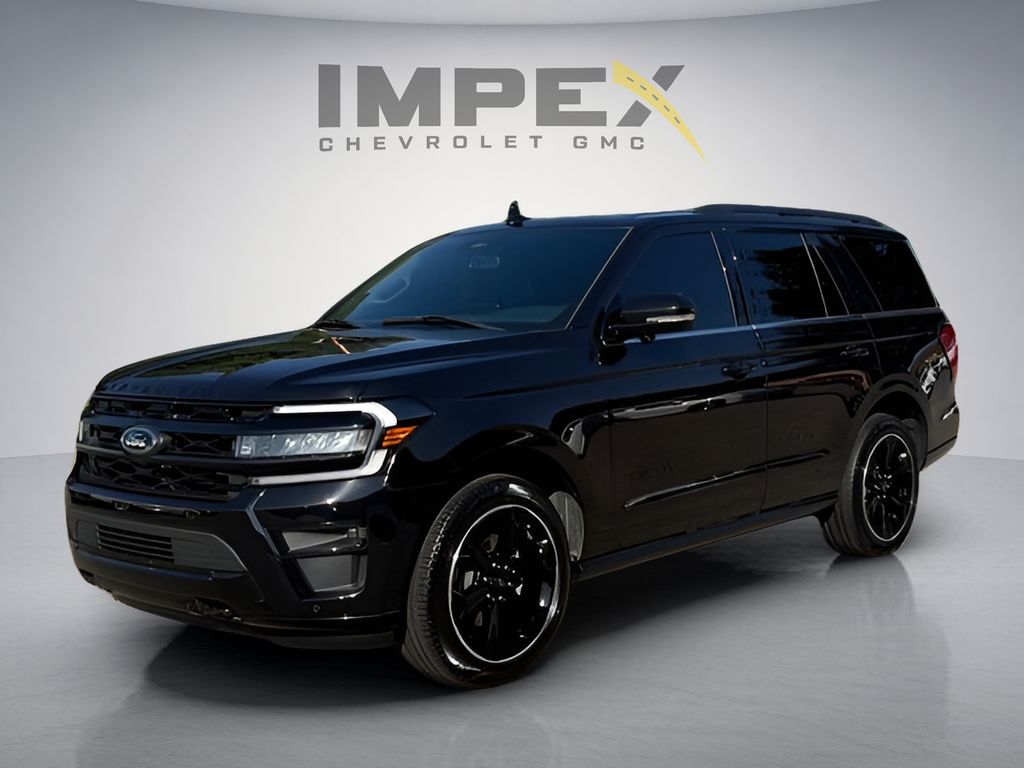Black Metallic 2024 Ford Expedition SUV / Crossover Four-Wheel Drive Automatic