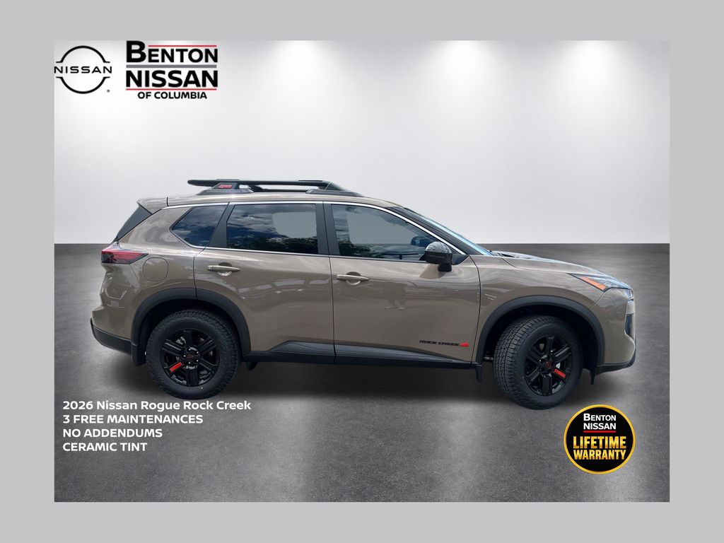 Baja Storm Metallic 2026 Nissan Rogue SUV / Crossover All-Wheel Drive Continuously Variable Transmission