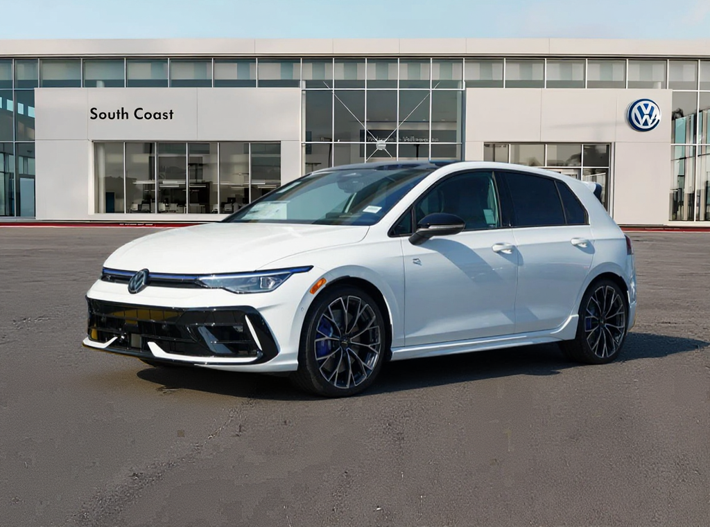 Pure White 2026 Volkswagen Golf R Hatchback All-Wheel Drive 7-Speed Dual Clutch