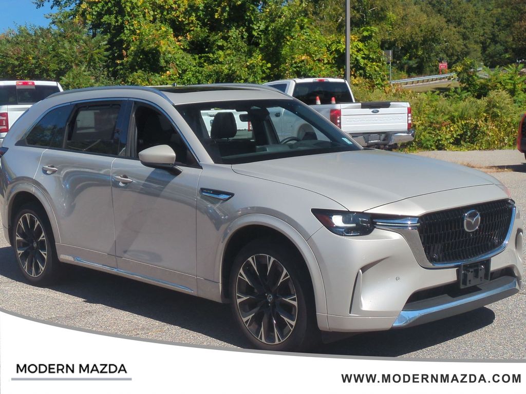 Gray (Platinum Quartz) 2024 Mazda CX-90 SUV / Crossover All-Wheel Drive 8-Speed Automatic