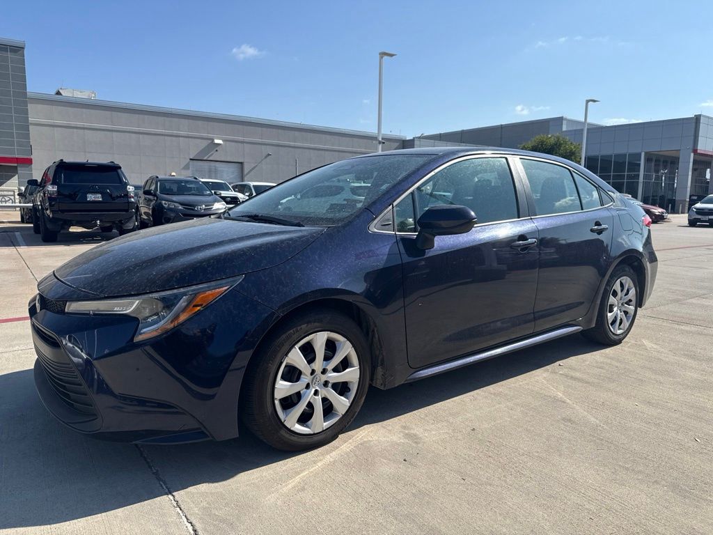 Blueprint 2024 Toyota Corolla Sedan Front-Wheel Drive Continuously Variable Transmission