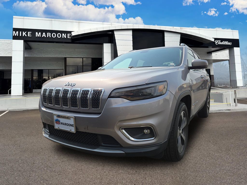 Billet Silver Metallic Clearcoat 2019 Jeep Cherokee SUV / Crossover Four-Wheel Drive 9-Speed Automatic