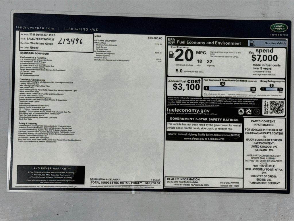 Thumbnail: 2026 Land Rover Defender - 9