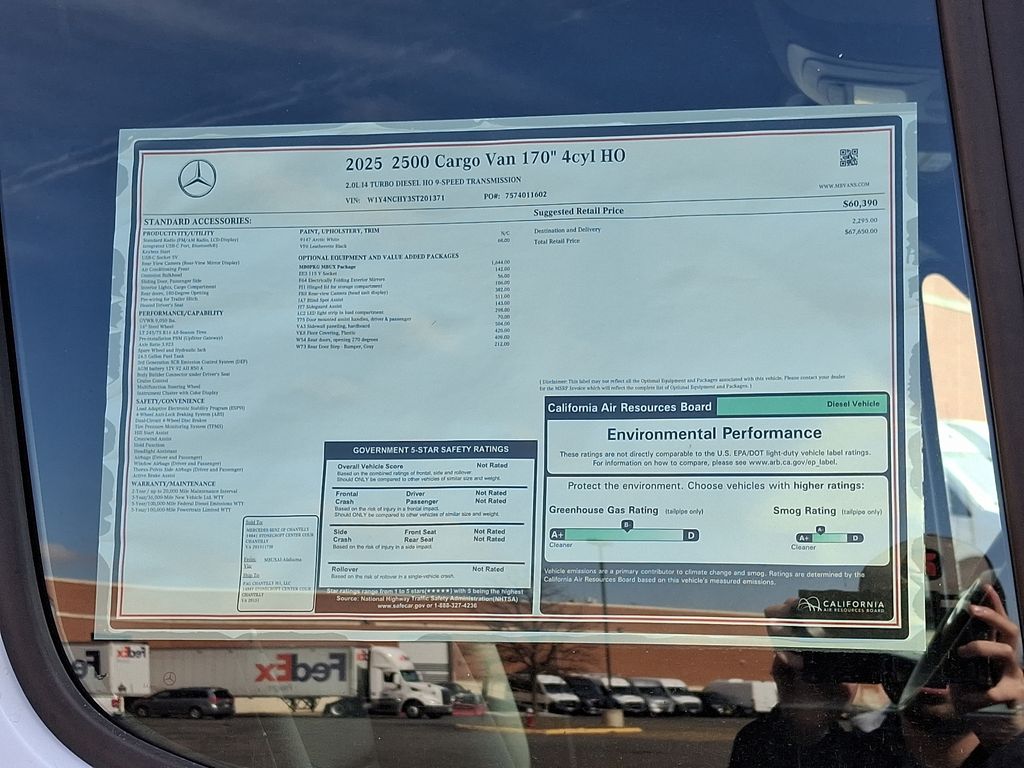 2025 Mercedes-Benz Sprinter 2500 20