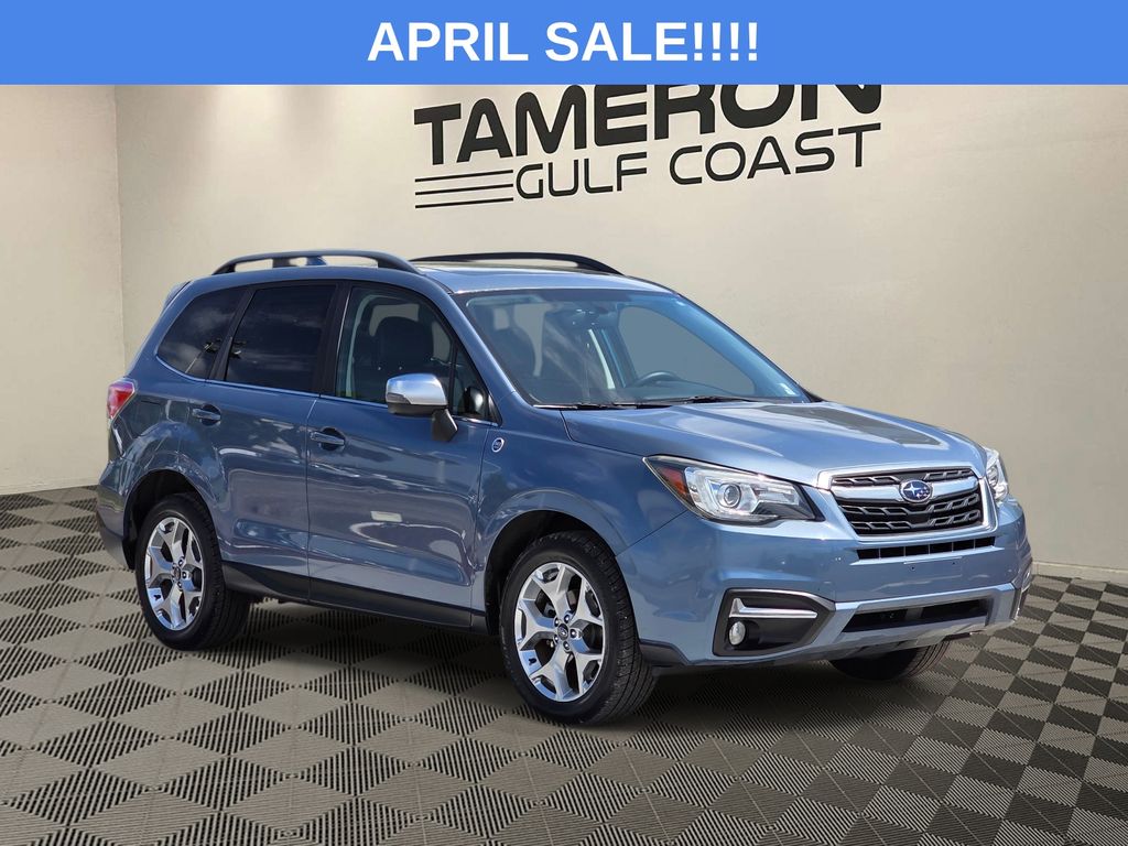 Blue Metallic 2018 Subaru Forester 2.5i Touring SUV / Crossover All-Wheel Drive Continuously Variable Transmission