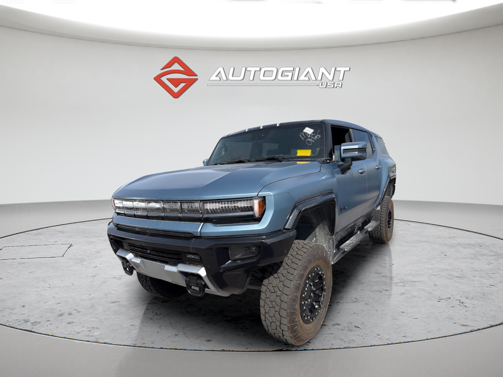 Neptune Blue Matte 2024 GMC Hummer EV SUV SUV / Crossover All-Wheel Drive 1-Speed Automatic
