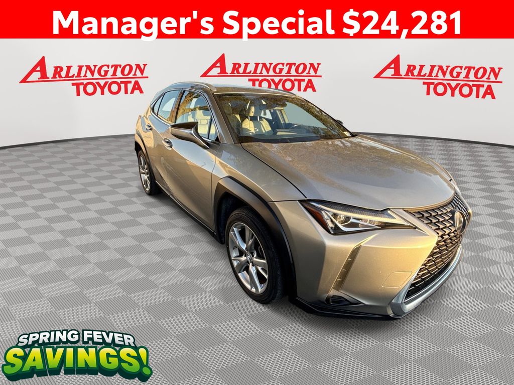 Atomic Silver 2021 Lexus UX 200 FWD SUV / Crossover Front-Wheel Drive Continuously Variable Transmission