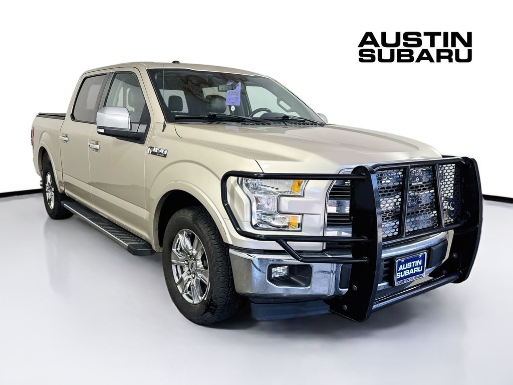 White Gold 2017 Ford F-150 Pickup Truck 4X2 6-Speed Automatic