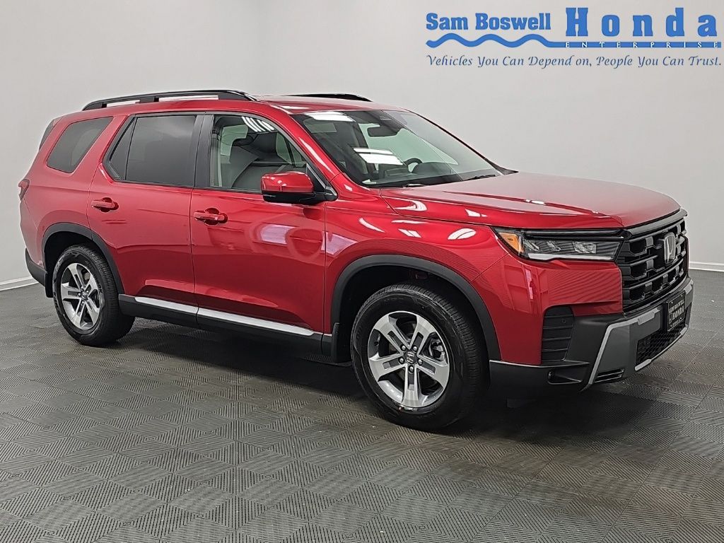 Radiant Red Metallic Ii 2026 Honda Pilot SUV / Crossover Front-Wheel Drive Automatic