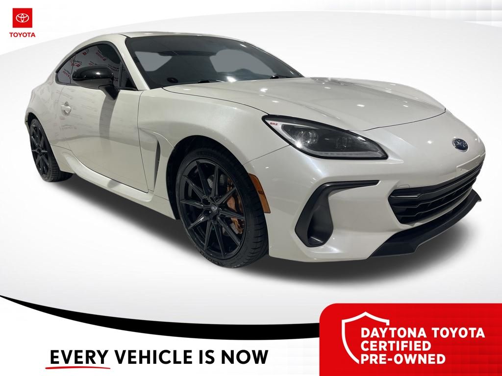 Crystal White Pearl 2025 Subaru BRZ tS RWD Coupe Rear-Wheel Drive 6-Speed Manual