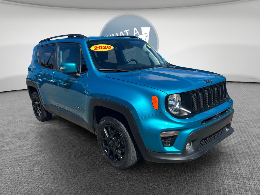 Bikini Metallic Clearcoat 2020 Jeep Renegade SUV / Crossover Four-Wheel Drive 9-Speed Automatic