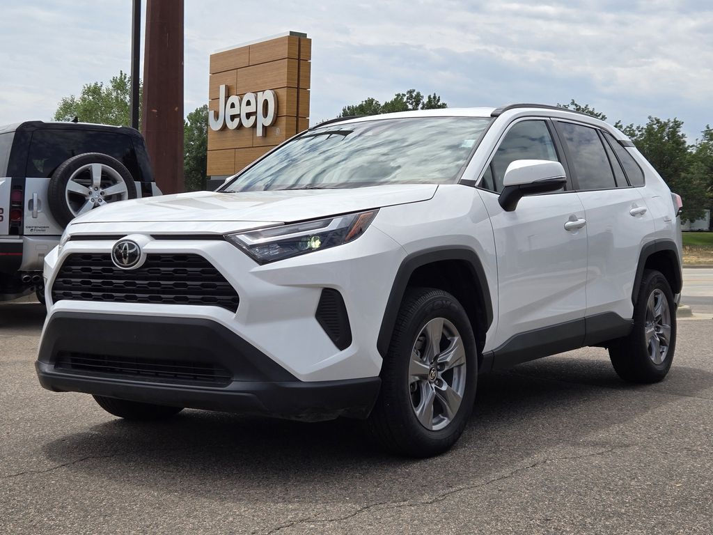 White (Wind Chill Pearl) 2024 Toyota RAV4 SUV / Crossover All-Wheel Drive 8-Speed Automatic