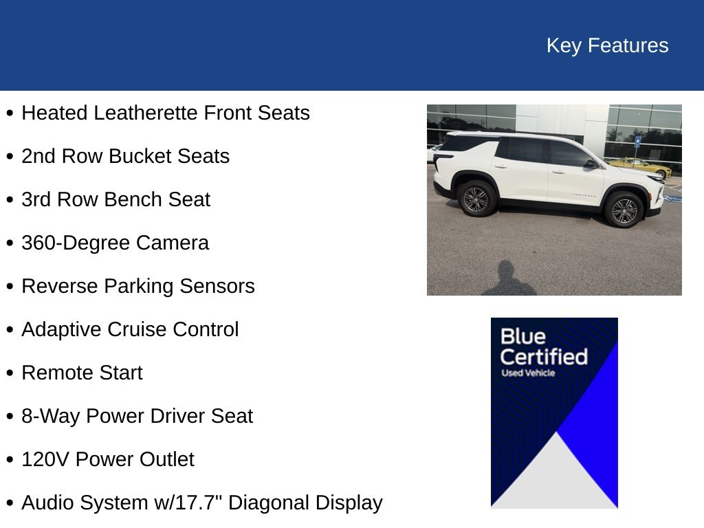 2025 Chevrolet Traverse FWD LT
