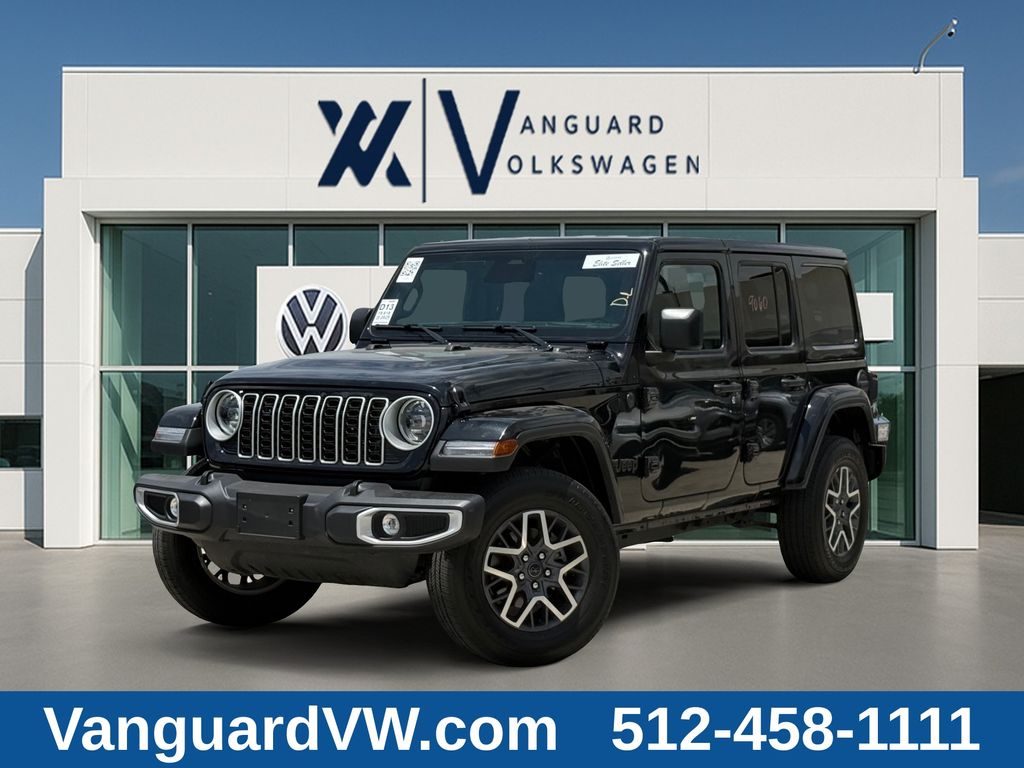 Black Clearcoat 2025 Jeep Wrangler SUV / Crossover Four-Wheel Drive 8-Speed Automatic