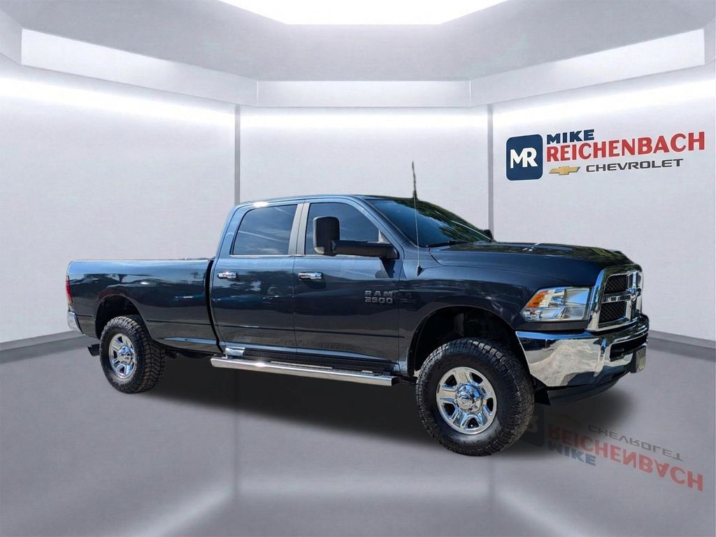 Gray (Maximum Steel Metallic Clearcoat) 2018 RAM 3500 Pickup Truck Four-Wheel Drive 6-Speed Automatic