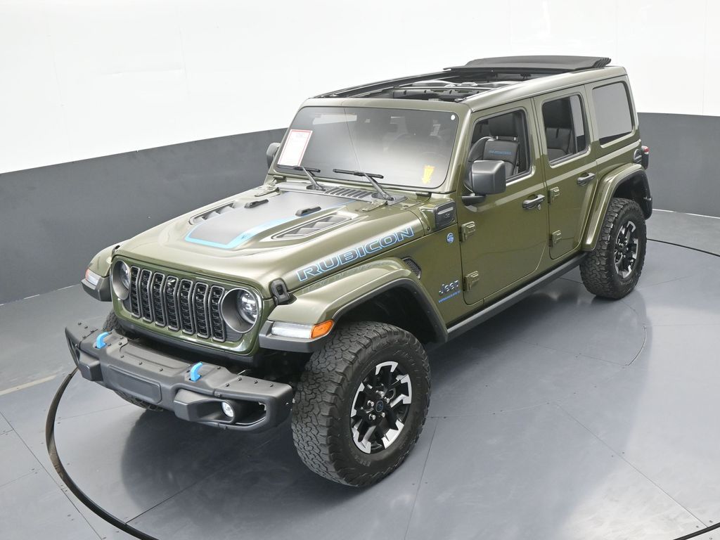 Used 2024 Sarge Green Clearcoat Jeep Rubicon X 4xe image 56