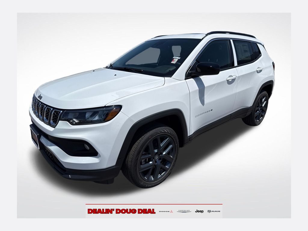 Bright White Clearcoat 2026 Jeep Compass SUV / Crossover  8-Speed Automatic