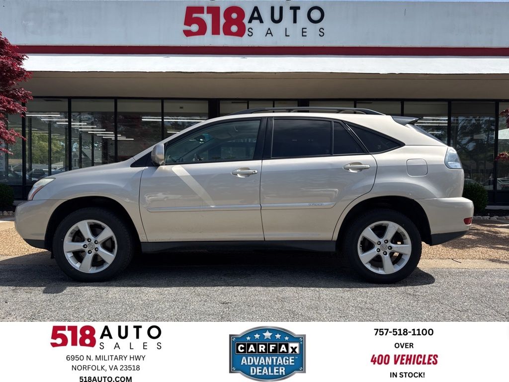Gold 2007 Lexus RX Hybrid 400h AWD SUV / Crossover All-Wheel Drive Continuously Variable Transmission