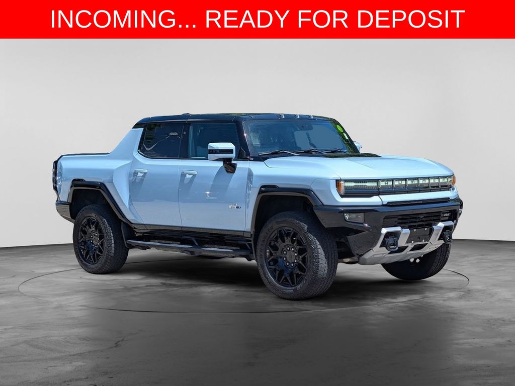 Tide Metallic (Ice Blue) 2024 GMC Hummer EV Pickup Pickup Truck All-Wheel Drive 1-Speed Automatic