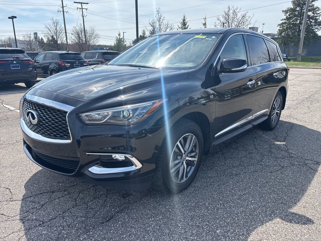 Black Obsidian 2020 INFINITI QX60 Pure AWD SUV / Crossover All-Wheel Drive Continuously Variable Transmission