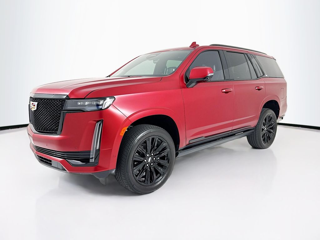 Radiant Red Tintcoat 2024 Cadillac Escalade Sport Platinum 4WD SUV / Crossover Four-Wheel Drive Automatic
