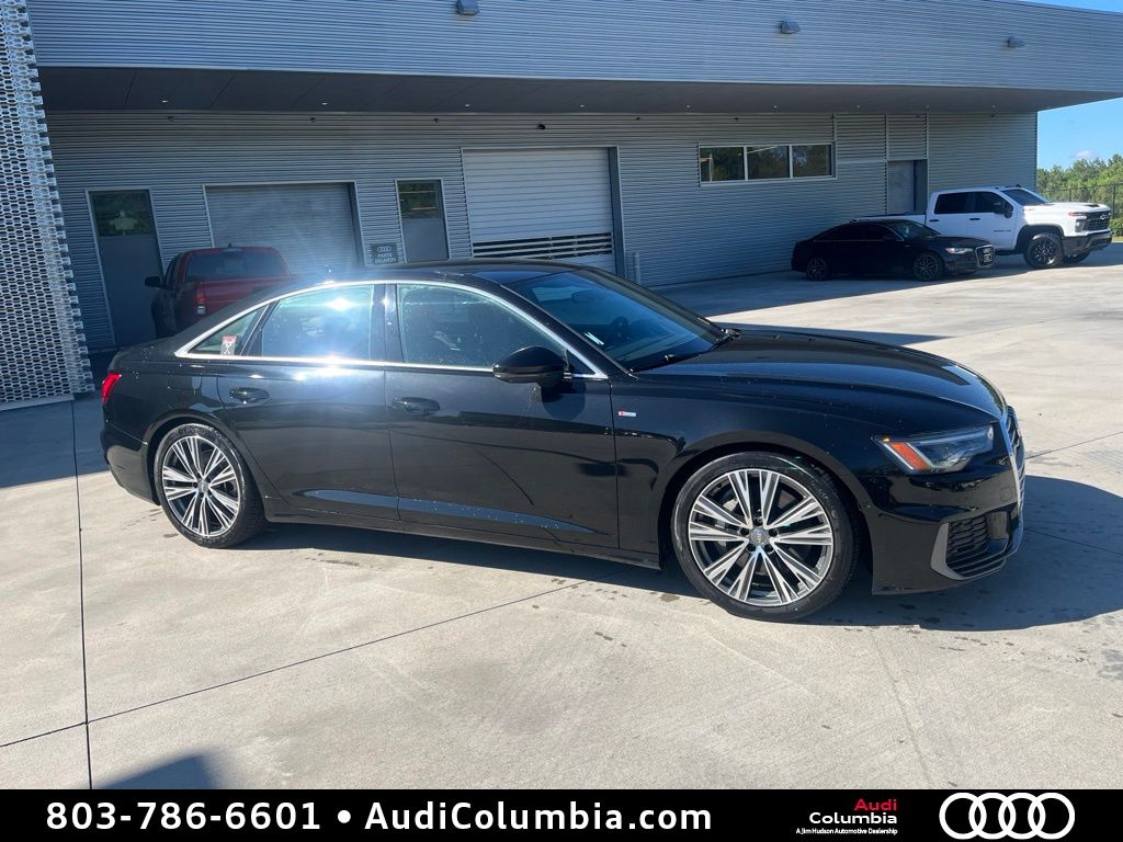 Mythos Black Metallic 2020 Audi A6 Sedan All-Wheel Drive 7-Speed Automatic