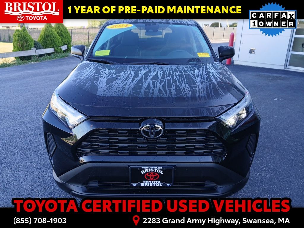 Certified 2024 Toyota RAV4 LE with VIN 2T3F1RFV8RC413597 for sale in Kansas City