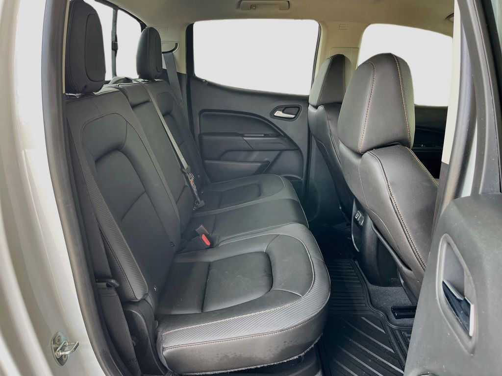 2021 GMC Canyon AT4 w/Leather White at AutoSavvy Houston Northwest