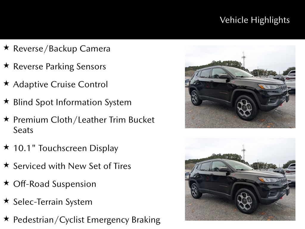 2022 Jeep Compass Trailhawk 4x4