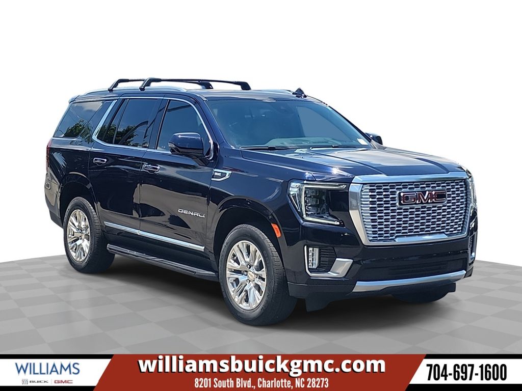 Midnight Blue Metallic 2024 GMC Yukon SUV / Crossover Four-Wheel Drive 10-Speed Automatic