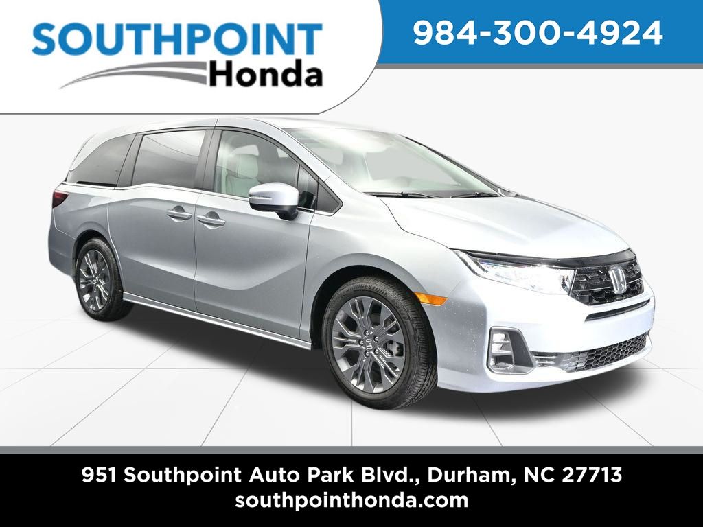 Silver 2026 Honda Odyssey Minivan Front-Wheel Drive Automatic