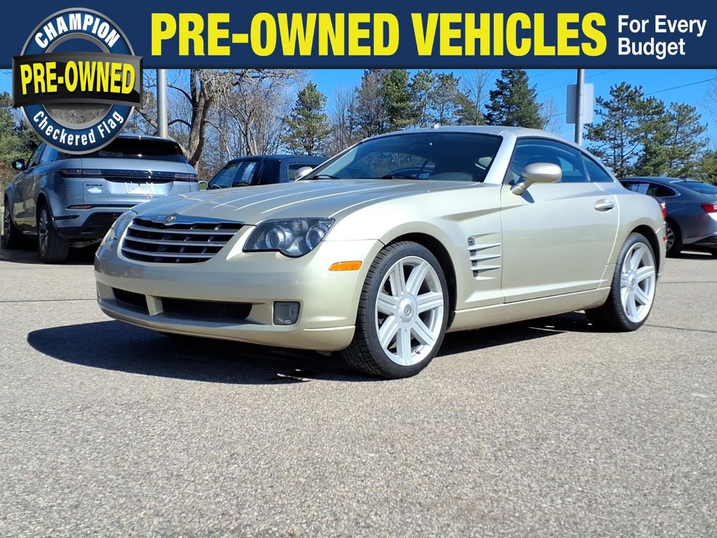Oyster Gold Metallic Clearcoat/Black Cloth Top 2008 Chrysler Crossfire Limited Roadster RWD Convertible Rear-Wheel Drive 5-Speed Automatic