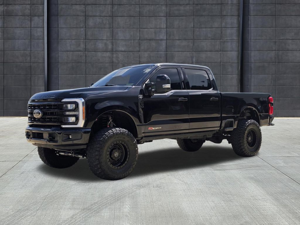 Black Metallic 2023 Ford F-250 Super Duty Pickup Truck Four-Wheel Drive Automatic