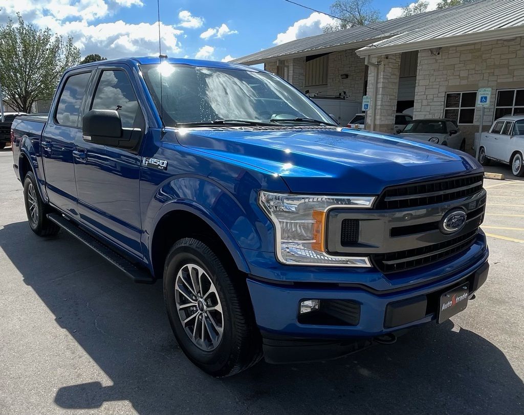 2018 Ford F-150 XLT Blue at DeMontrond Auto Country