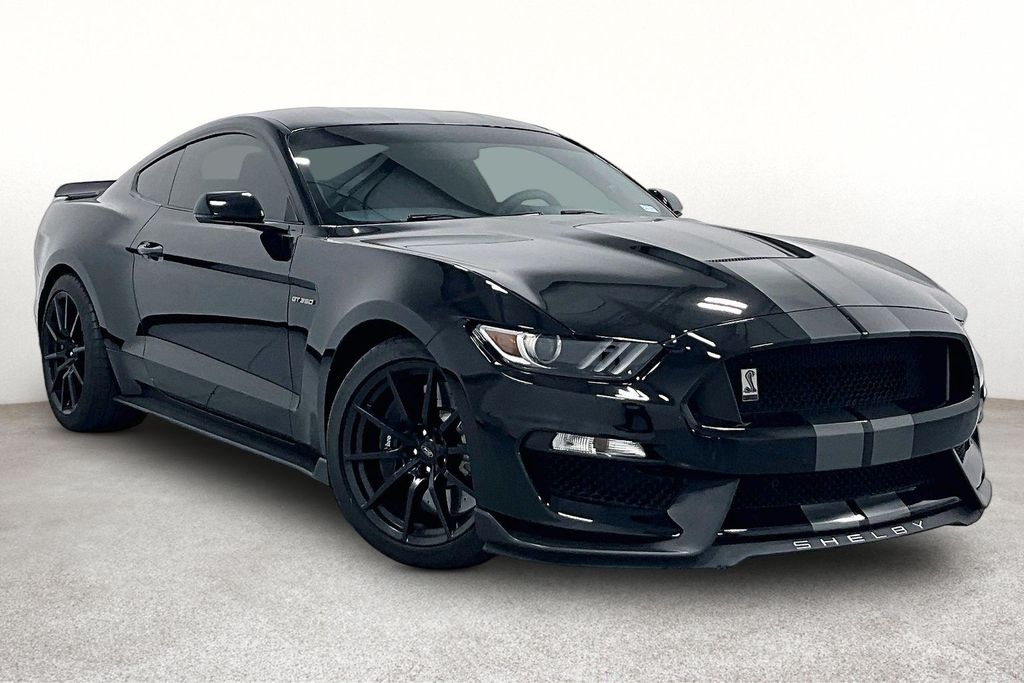 Shadow Black 2017 Ford Mustang Shelby GT350 Coupe Rear-Wheel Drive 6-Speed Manual