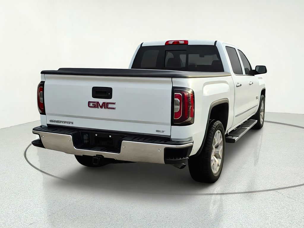 2018 GMC Sierra 1500 SLT White at Bravo Nissan