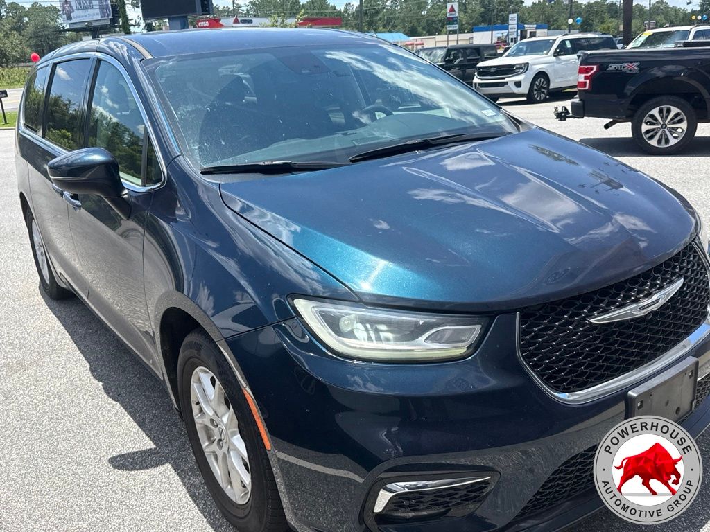 Blue 2023 Chrysler Pacifica Minivan Front-Wheel Drive 9-Speed Automatic
