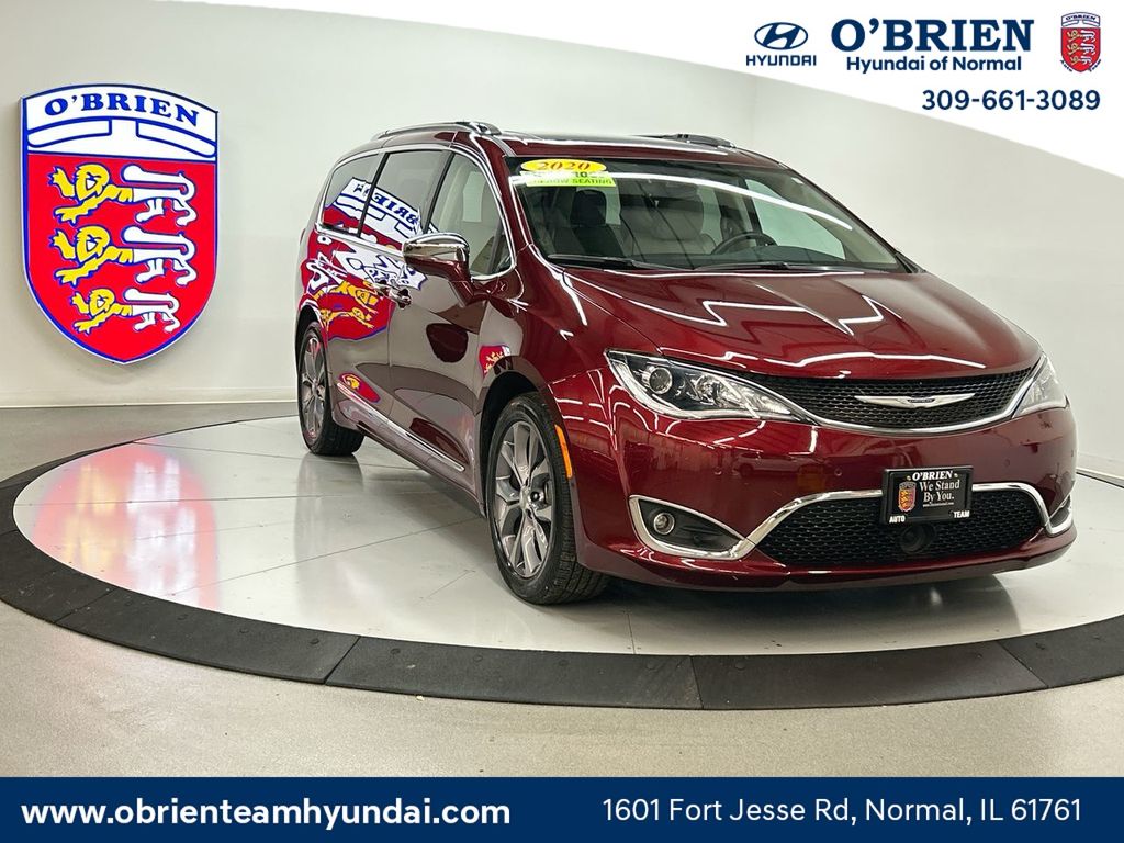 Velvet Red Pearlcoat 2020 Chrysler Pacifica Limited FWD Minivan Front-Wheel Drive 9-Speed Automatic