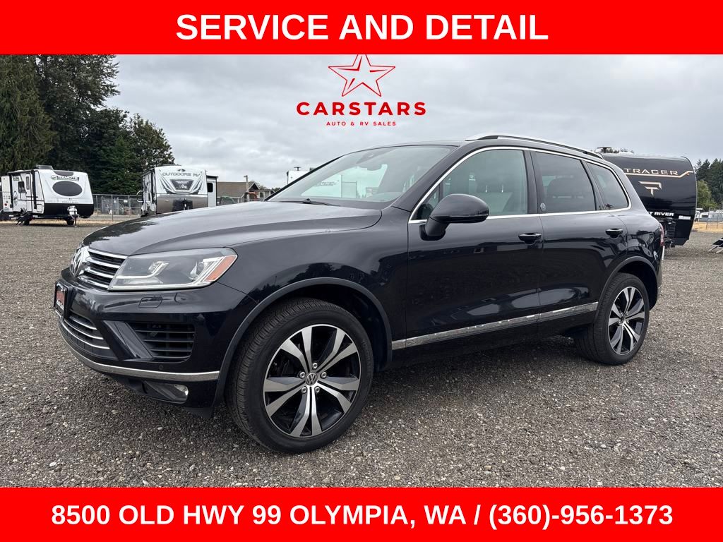 2017 Deep Black Volkswagen Touareg Wolfsburg AWD SUV