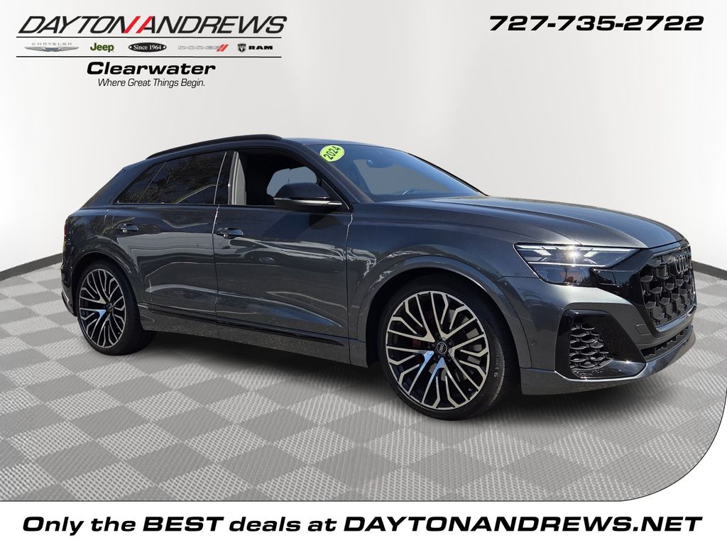 Daytona Gray Pearl Effect 2024 Audi SQ8 4.0T quattro Premium Plus SUV / Crossover All-Wheel Drive 8-Speed Automatic
