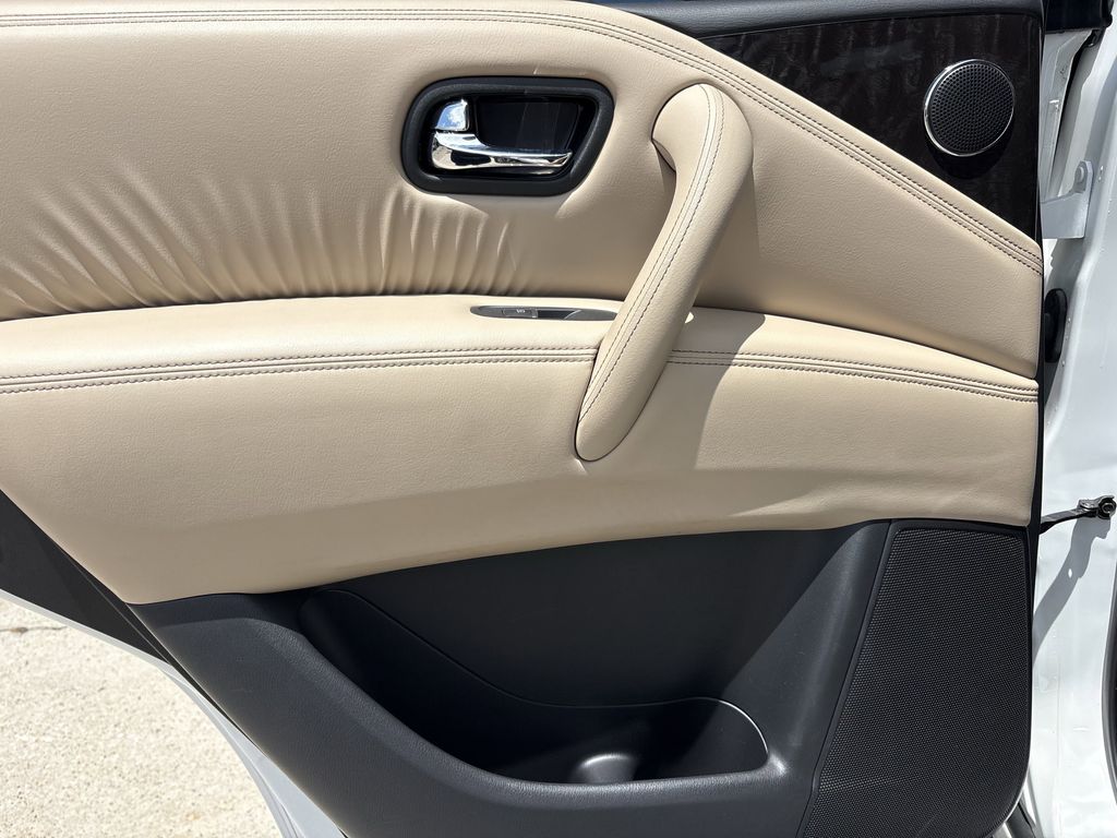 2023 Nissan Armada Platinum White at Central Houston Nissan