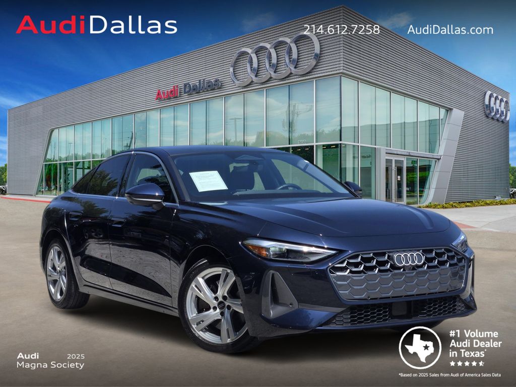 Firmament Blue Metallic 2025 Audi A5 Sedan All-Wheel Drive 7-Speed Automatic
