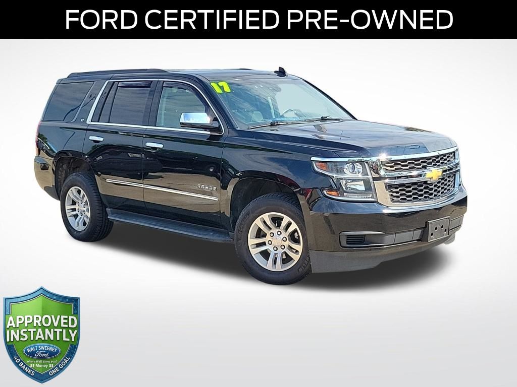 Black 2017 Chevrolet Tahoe SUV / Crossover Four-Wheel Drive 6-Speed Automatic Overdrive