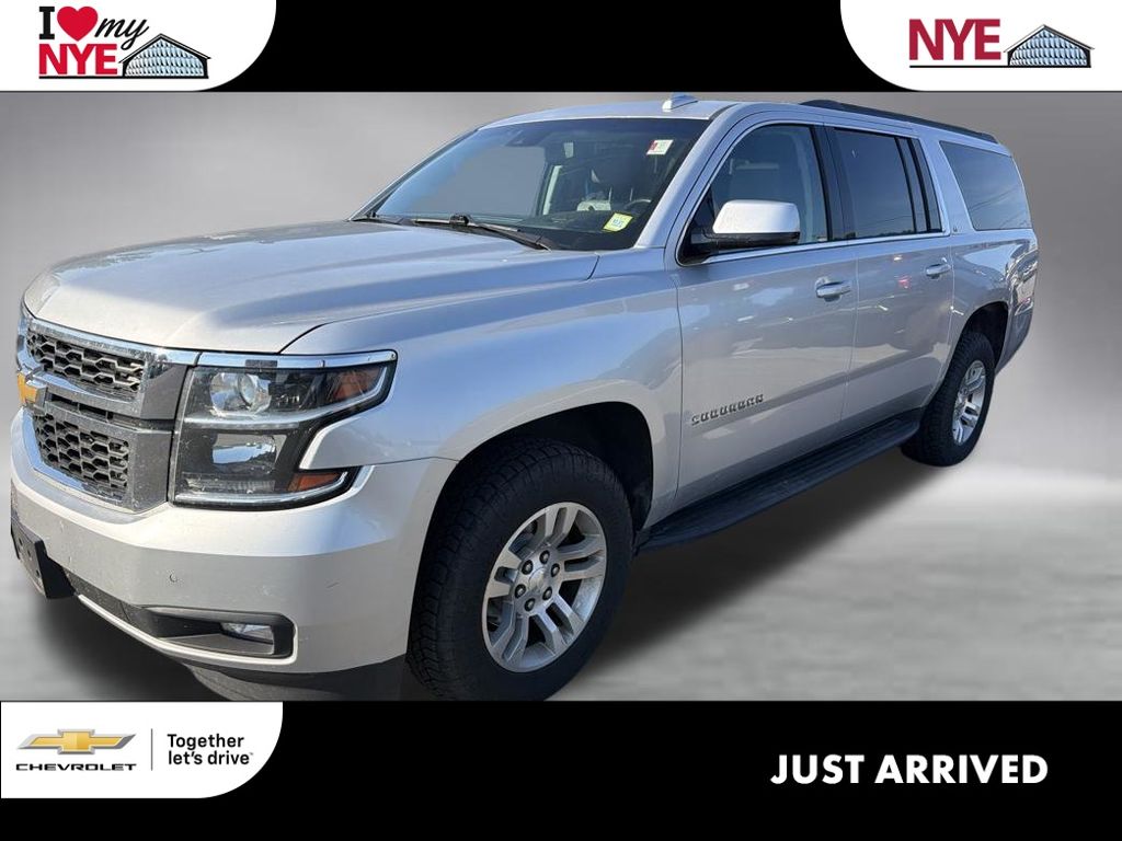 Silver Ice Metallic 2020 Chevrolet Suburban SUV / Crossover Four-Wheel Drive 6-Speed Automatic Overdrive