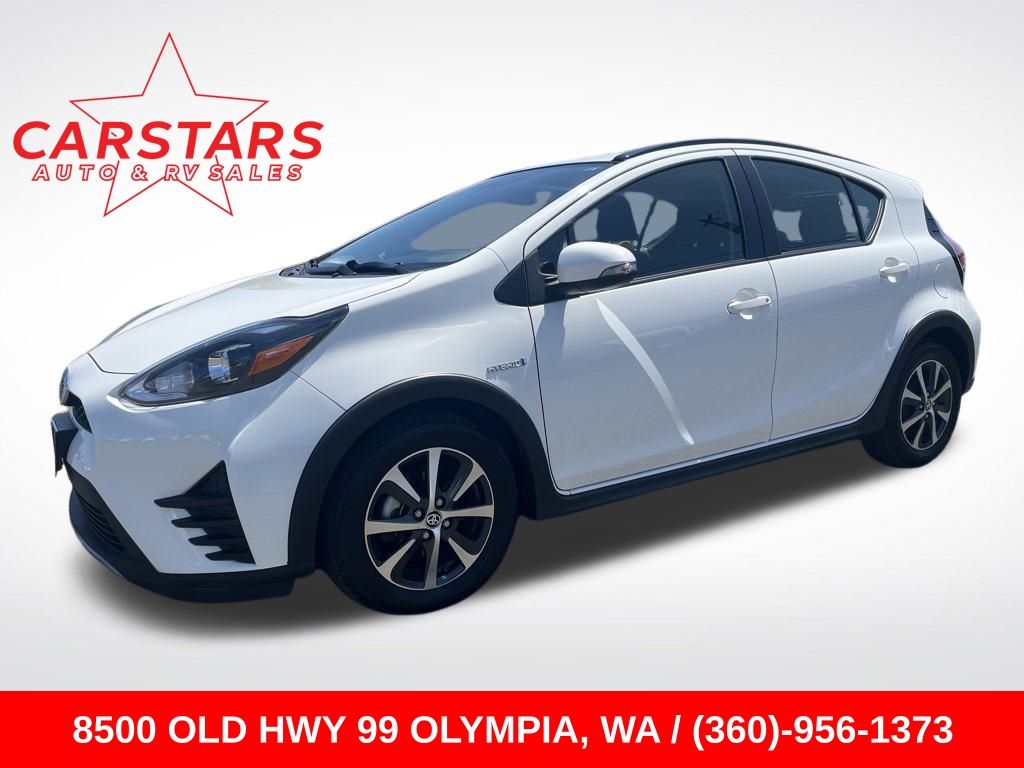 2018 Super White Toyota Prius c One Hatchback